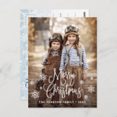 Moderne feestelijke feestelijke feestelijke feeste briefkaart (Voorkant / Achterkant)