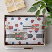 Moderne feestelijke kerstkraker met spijkerband tissuepapier (Geschenk)