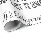 moderne  feestwoorden cadeaupapier (Rol Hoek)