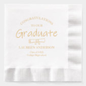 Moderne Félicitations Diplôme (Recto)