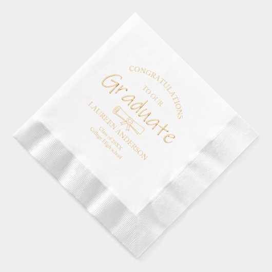 Moderne Félicitations Diplôme (Droite)