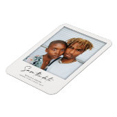 Moderne  film lijst bruiloft magneet (Linkerzijde)