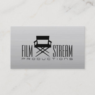 Moderne filmregisseur filmproducent visitekaartje