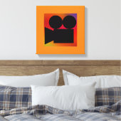 MODERNE FILMTIJD CANVAS AFDRUK (Insitu (Slaapkamer))
