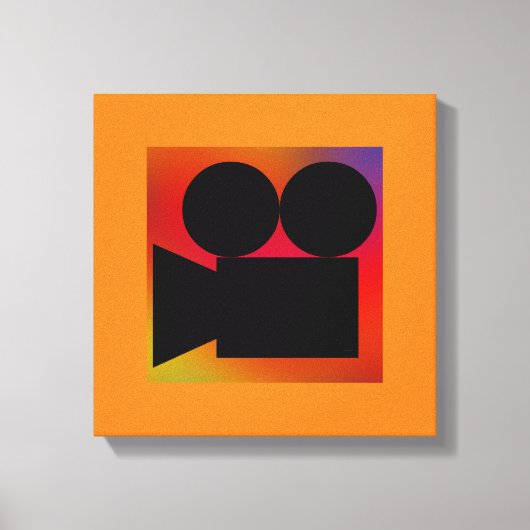 MODERNE FILMTIJD CANVAS AFDRUK (Voorkant)