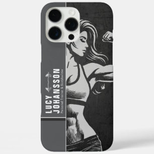 Moderne Fitness Trainer Bodybuilding Gym Instructo iPhone 16 Pro Max Hoesje