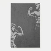 Moderne Fitness Trainer Bodybuilding Gym Instructo Post-it® Notes (Voorkant)