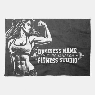 Moderne Fitness Trainer Bodybuilding Gym Instructo Theedoek