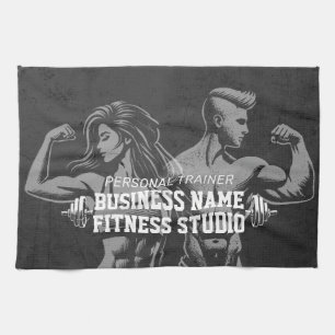 Moderne Fitness Trainer Bodybuilding Gym Instructo Theedoek