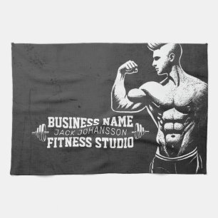 Moderne Fitness Trainer Bodybuilding Gym Instructo Theedoek