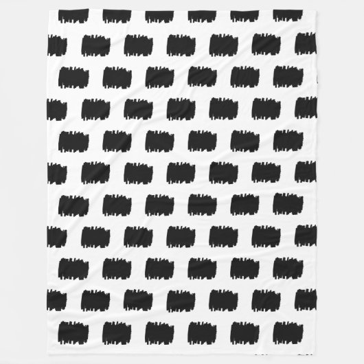 Moderne fleece deken (Voorkant)