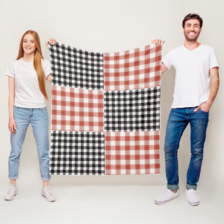 Moderne fleece deken