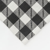 Moderne fleece deken (Hoek)