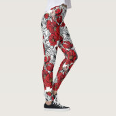 Moderne Floral. Lentbloemen. Leggings (Rechts)