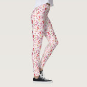 Moderne Floral-Waterverf Leggings (Rechts)