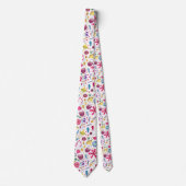 Moderne Floral-Waterverf Stropdas (Voorkant)