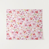 Moderne Floral-Waterverf Wandkleed (Voorkant (horizontaal))