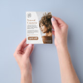 Moderne Flyer voor Schoonheidssalon Image (Hand)