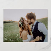 Moderne Folie foto dank u kaart (Achterkant)