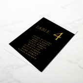 Moderne Folie in zwart-wit Folie Uitnodiging (Gedraaid)