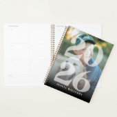 Moderne foto aanpassen 2026 | witte overlay planner (Display)