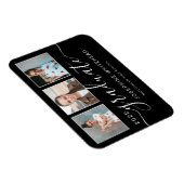 Moderne foto Afstuderen Collage 2022 zwart Magneet (Rechterzijde)