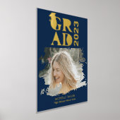 Moderne foto Afstuderen Lijst op de middelbare sch Folie Afdrukken (Laagn)