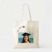 Moderne foto Afstuderen Tote Bag (Voorkant)