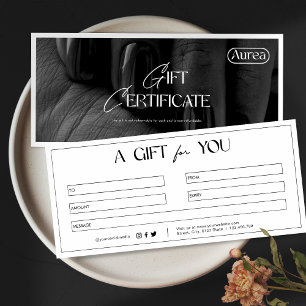 Moderne Foto Beauty Salon Cadeaukaart