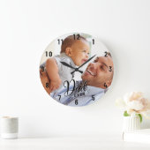 Moderne foto beste vader ooit grote klok (Huis)