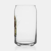 Moderne foto boog bruiloft Verloving aandenken Blikvorm Glas (Links)