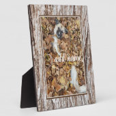 moderne foto-collage hond grappig fotoplaat (Zijkant)