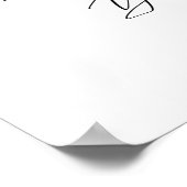 Moderne Foto Collage Vaderdag Gif Poster (Hoek)