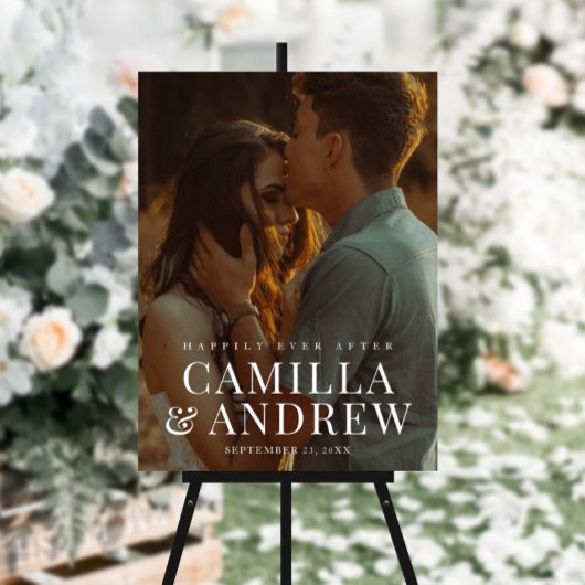 Moderne foto Elegant Wedding Poster