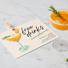 Moderne foto Funny Wedding Save the Date