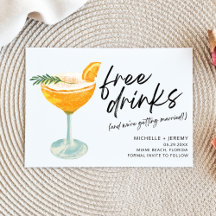 Moderne foto Funny Wedding Save the Date