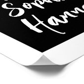 Moderne foto-inkuilzussen poster (Hoek)