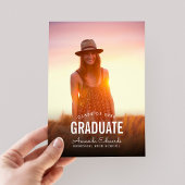 Moderne foto Magnetische Graduation Aankondigingen