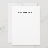 Moderne foto makelaar op maat kaart (Achterkant)