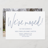 Moderne foto - nieuw startpunt aankondiging (Voorkant / Achterkant)