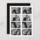 Moderne foto Opslaan van de datum Bladwijzer uitno Uitnodiging Briefkaart (Voorkant / Achterkant)