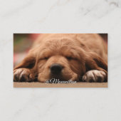 Moderne foto Petfluencer Visitekaartje (Voorkant)