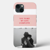 Moderne foto | Rode en roze fijne Valentijnse cade Case-Mate iPhone Case (Achterkant)