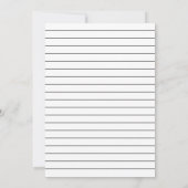 Moderne foto save the date (Achterkant)