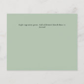 Moderne FOTO Save the Dates van LeahG BUDGET (Achterkant)