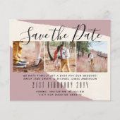 Moderne FOTO Save the Dates van LeahG BUDGET (Voorkant)