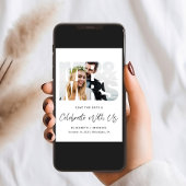 Moderne foto-weddenschappen save the date