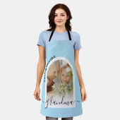 Moderne fotoArch met liefdespron Schort (Gedragen)