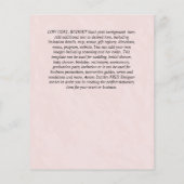 Moderne FOTOBEELD OVERLAY-TEXT Trouwbudget (Achterkant)