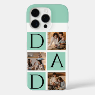 Moderne Fotocollage iPhone Case – "Daddy"